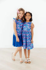 Mila & Rose ® Dreaming Daisies S/S Ruffle Tee - 