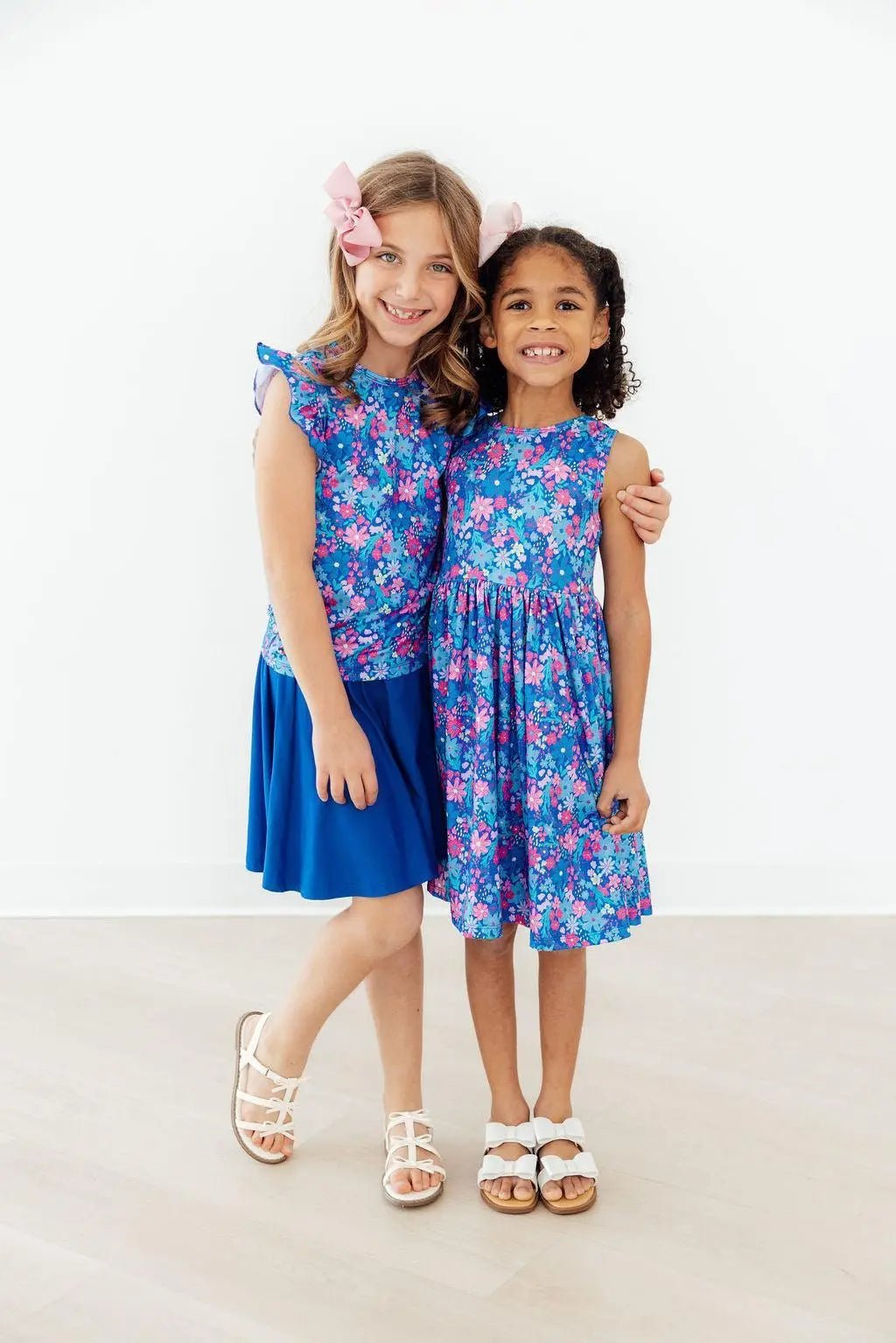 Mila & Rose ® Dreaming Daisies S/S Ruffle Tee - 