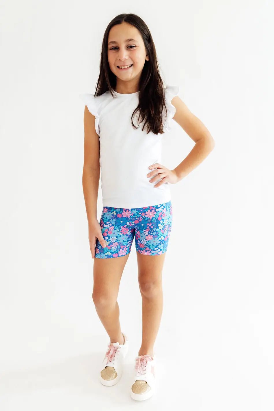 Mila & Rose ® Dreaming Daisies Twirl Shorts - 