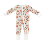 Dreamlet Dreamlet Bunny Crew Convertible Zip Footies Bamboo - Everetts Place Boutique - 