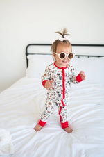 Dreamlet Dreamlet Freedom Dogs Convertible Zip Footies 12 To 18M - Everetts Place Boutique - 