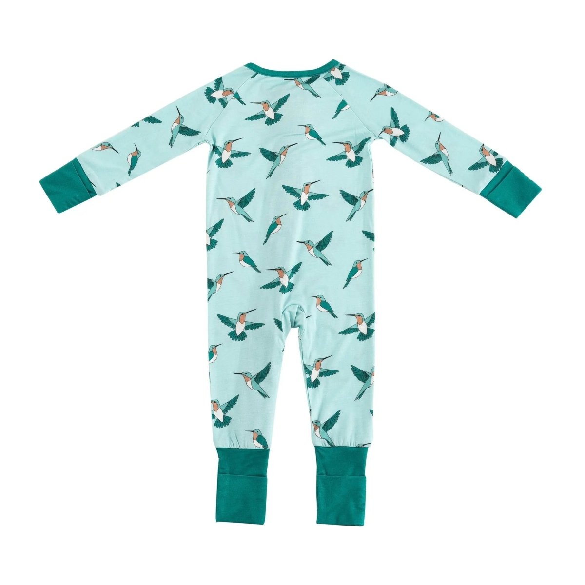 Dreamlet Dreamlet Hummingbird Convertible Zip Footies For Babies - Everetts Place Boutique - 