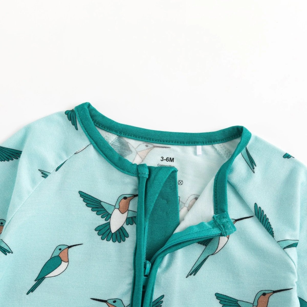 Dreamlet Dreamlet Hummingbird Convertible Zip Footies For Babies - Everetts Place Boutique - 