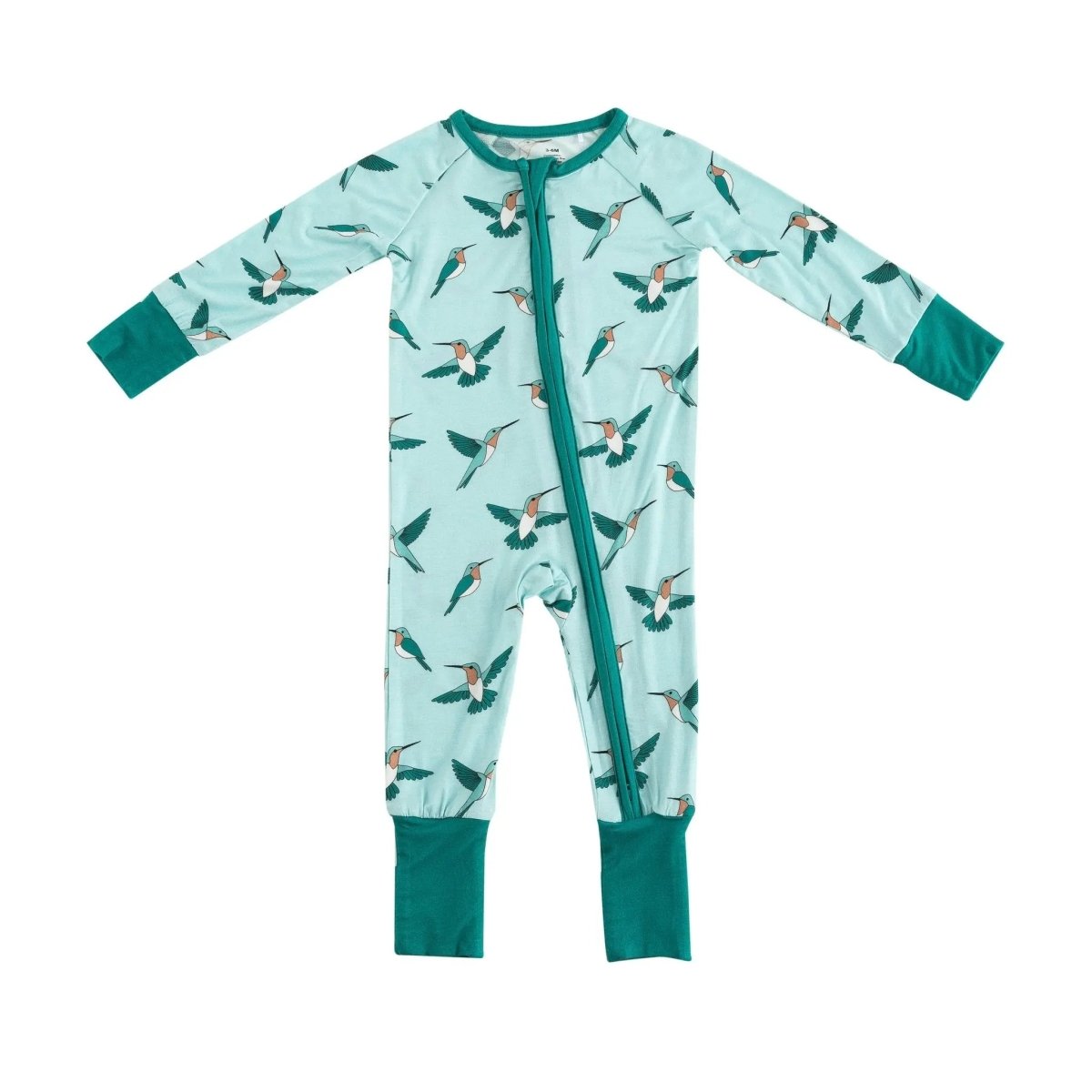 Dreamlet Dreamlet Hummingbird Convertible Zip Footies For Babies - Everetts Place Boutique - 