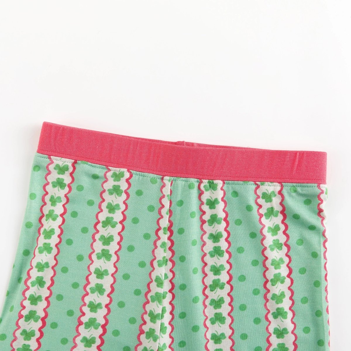 Dreamlet Dreamlet Lucky Clovers Two Piece Set Soft Breathable Outfit - Everetts Place Boutique - 