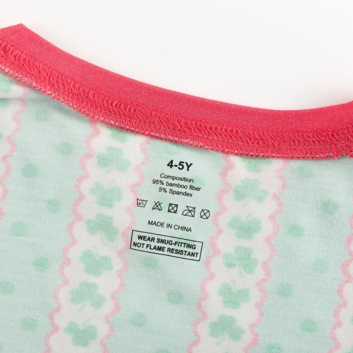 Dreamlet Dreamlet Lucky Clovers Two Piece Set Soft Breathable Outfit - Everetts Place Boutique - 