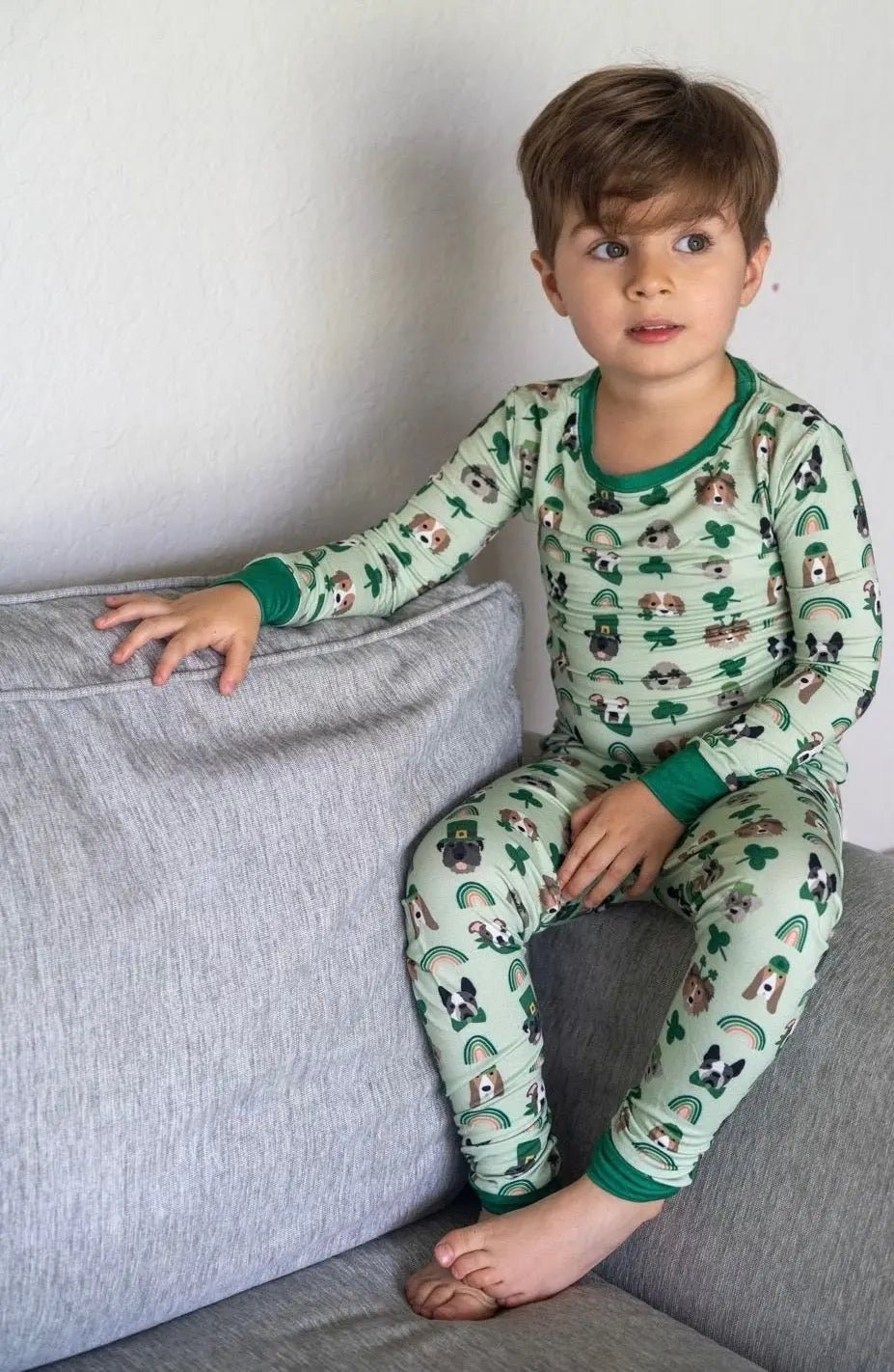 Dreamlet Dreamlet Puppy Parade Lightweight Breathable Kids Sleep Outfit - 