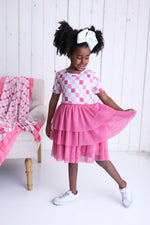 DREAM BIG LITTLE CO DREAMY PINK CHECKERS DREAM TUTU DRESSEveretts Place