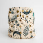 Kinder Cloth Diaper Co. Space and Sky: Essentials Pocket Cloth Diaper with Athletic Wicking Jersey, Grows with your Baby