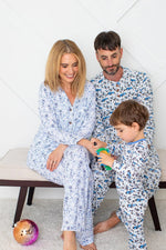 Bestaroo Dreidel Bows Bamboo Pajama Set for Women with Pockets and Button Top - 