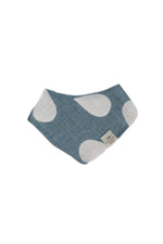 Little Mae & Co Droplet Bandana Bib Organic Cotton With Adjustable Snaps - Everetts Place Boutique - 