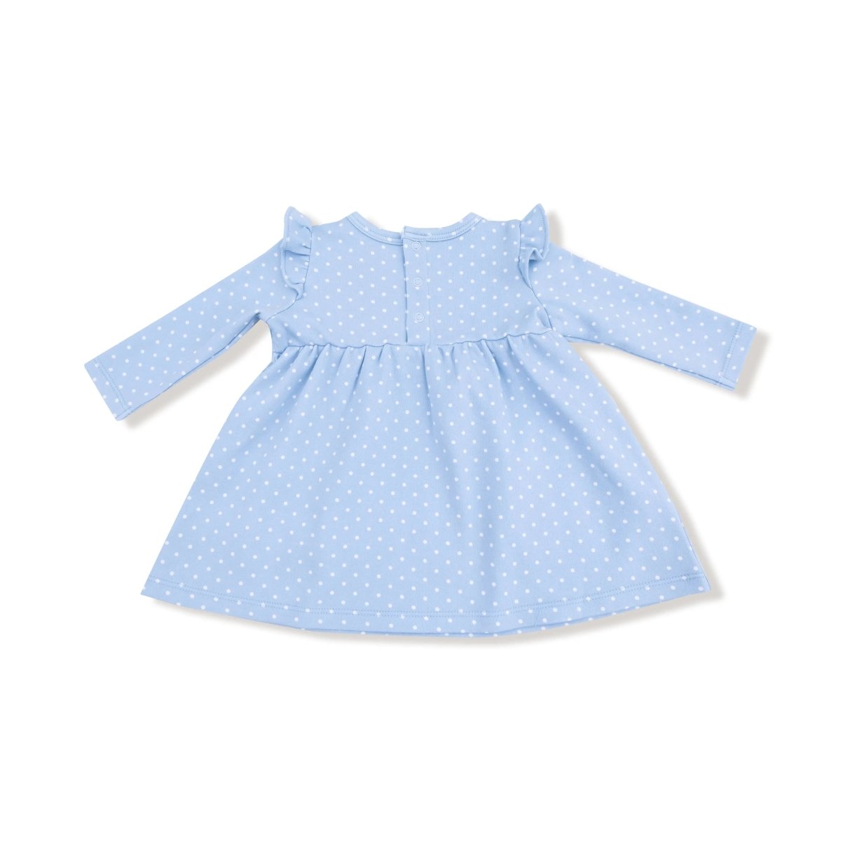 Angel Dear Duck Family Long Sleeve Dress With Diaper Cover Applique - Everetts Place Boutique - 