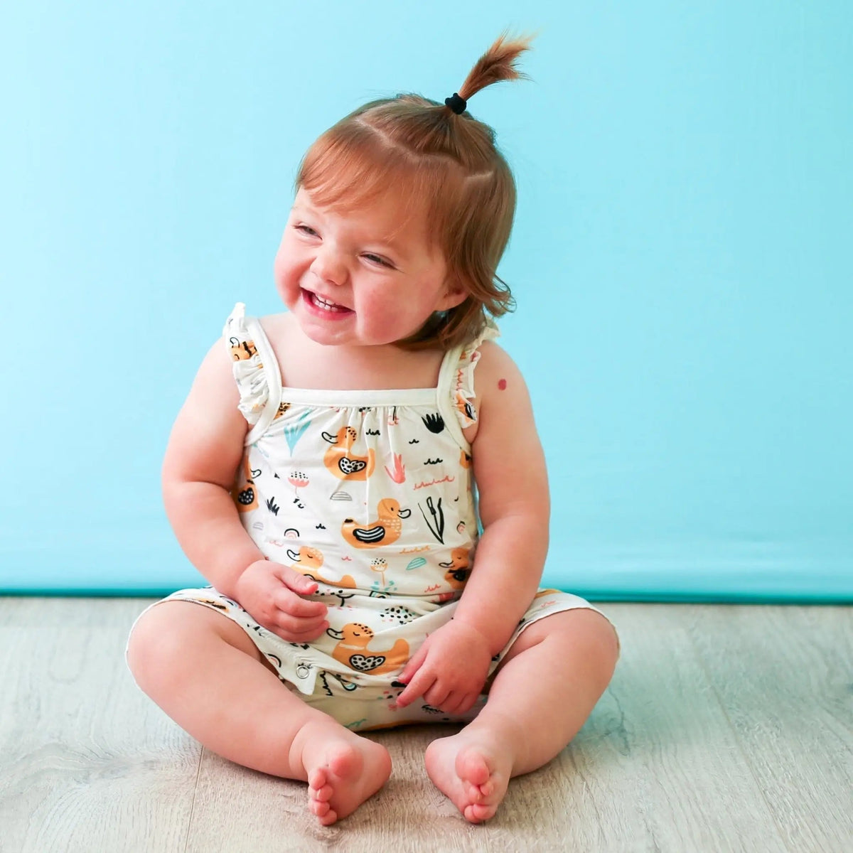 Bestaroo Ducky Daze Bubble Romper - 