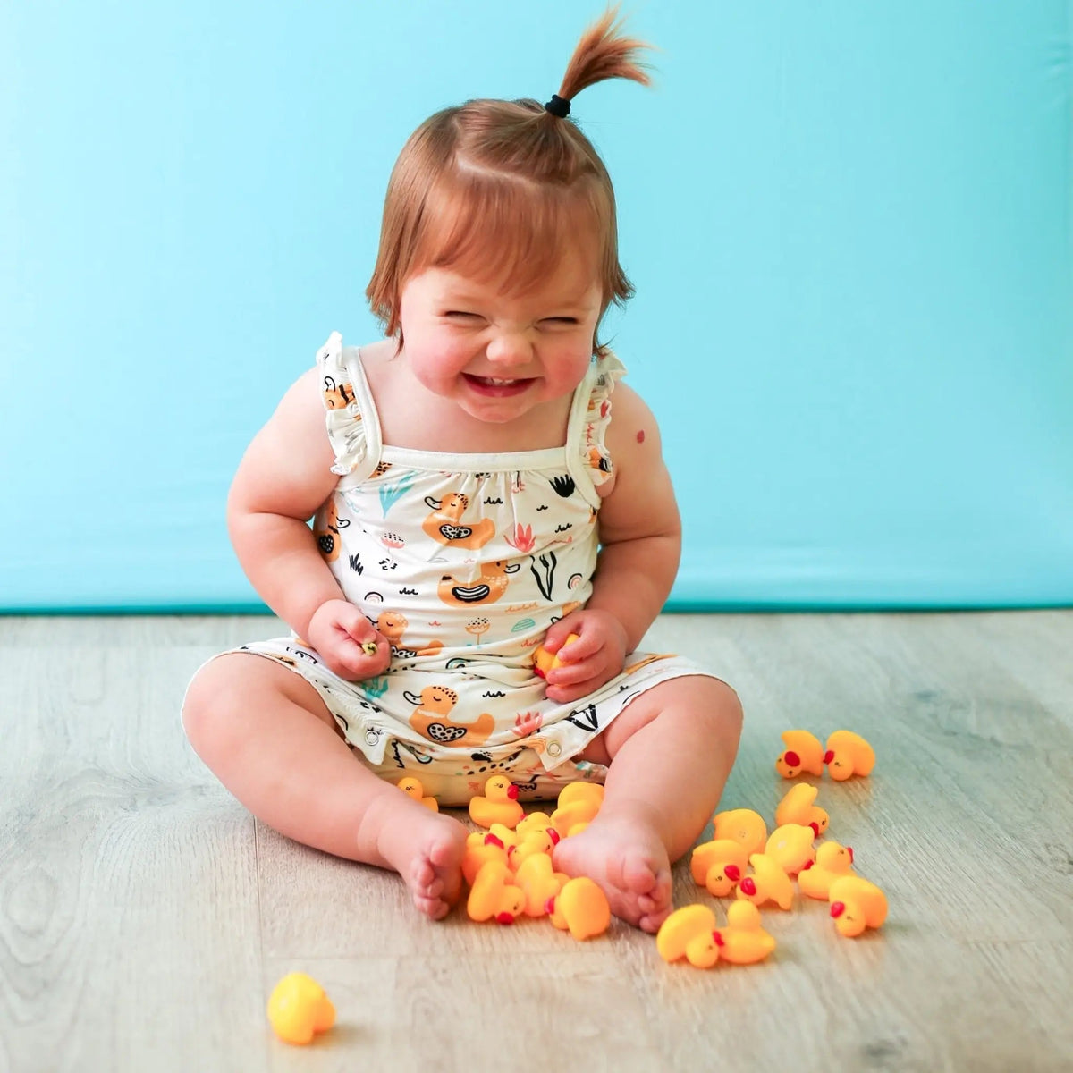 Ducky Daze Bubble Romper - Baby & Toddler Clothing, Skin, Child, Finger, Toddler | Everetts Place