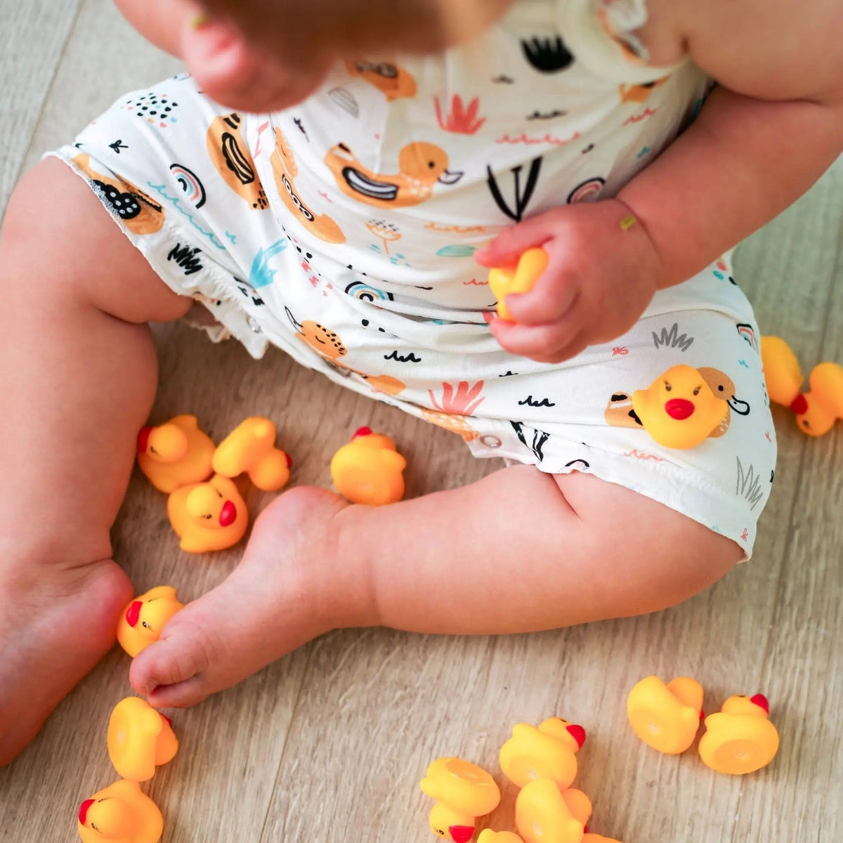 Bestaroo Ducky Daze Bubble Romper - 