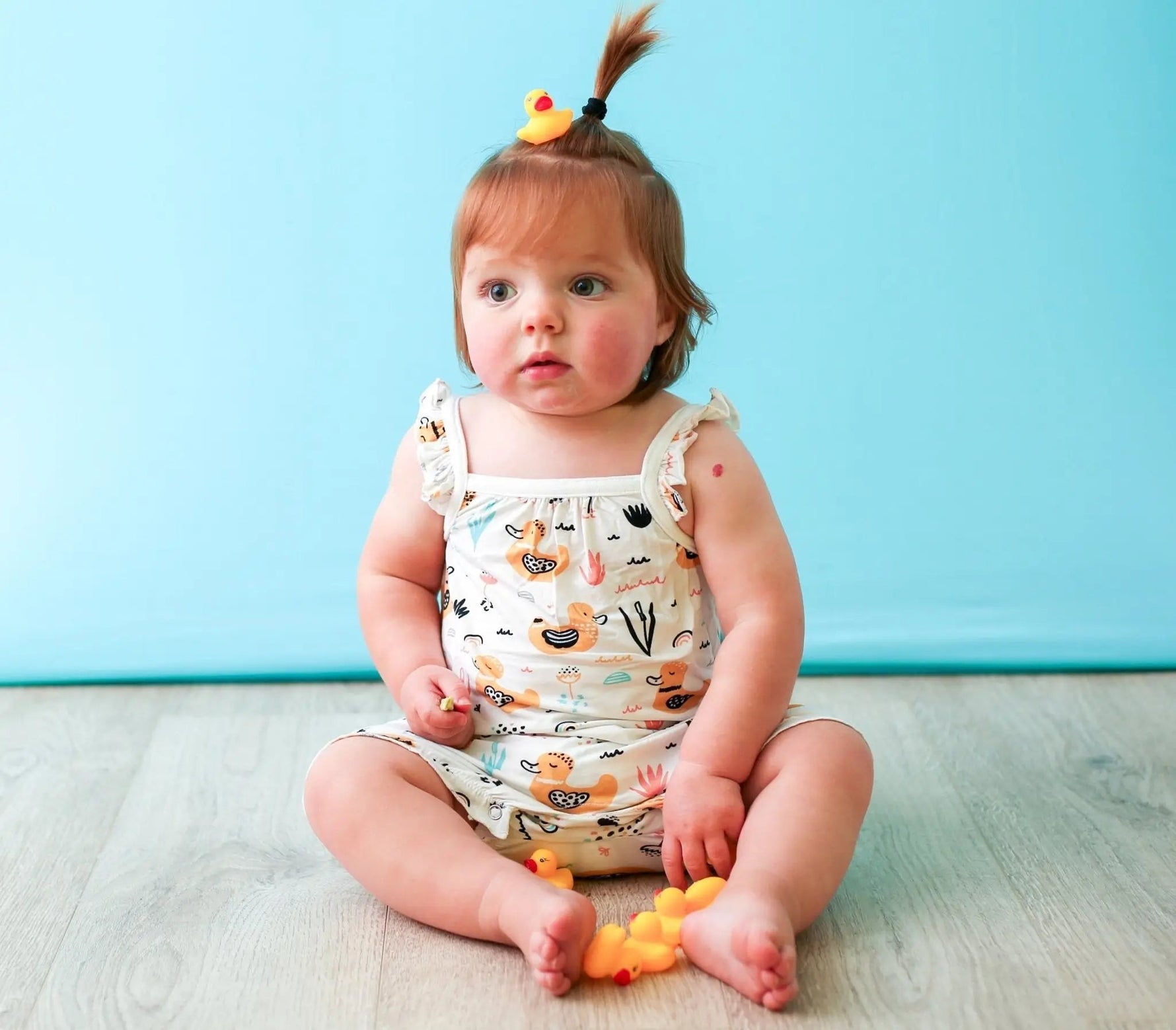 Bestaroo Ducky Daze Bubble Romper - 