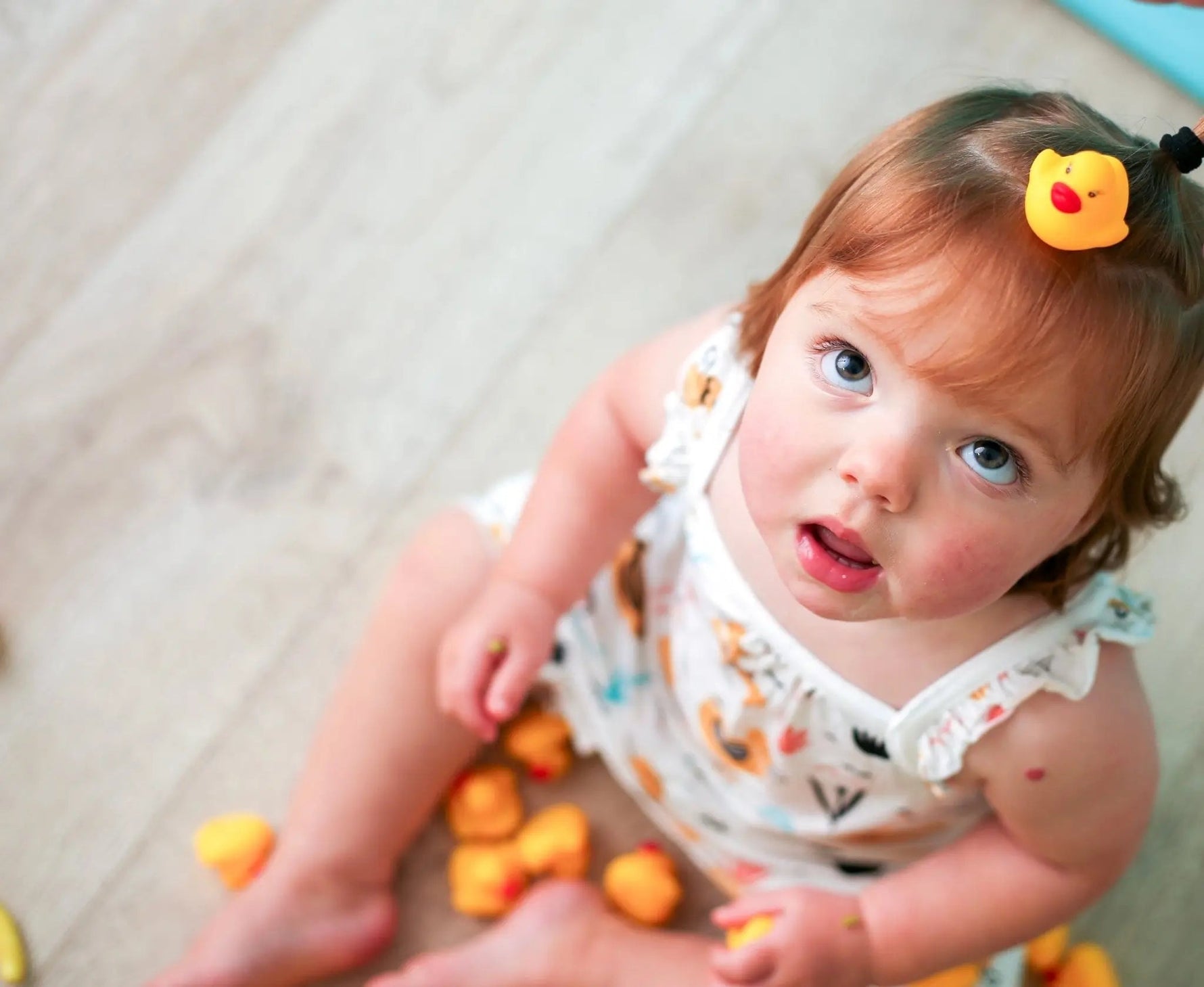 Bestaroo Ducky Daze Bubble Romper - 