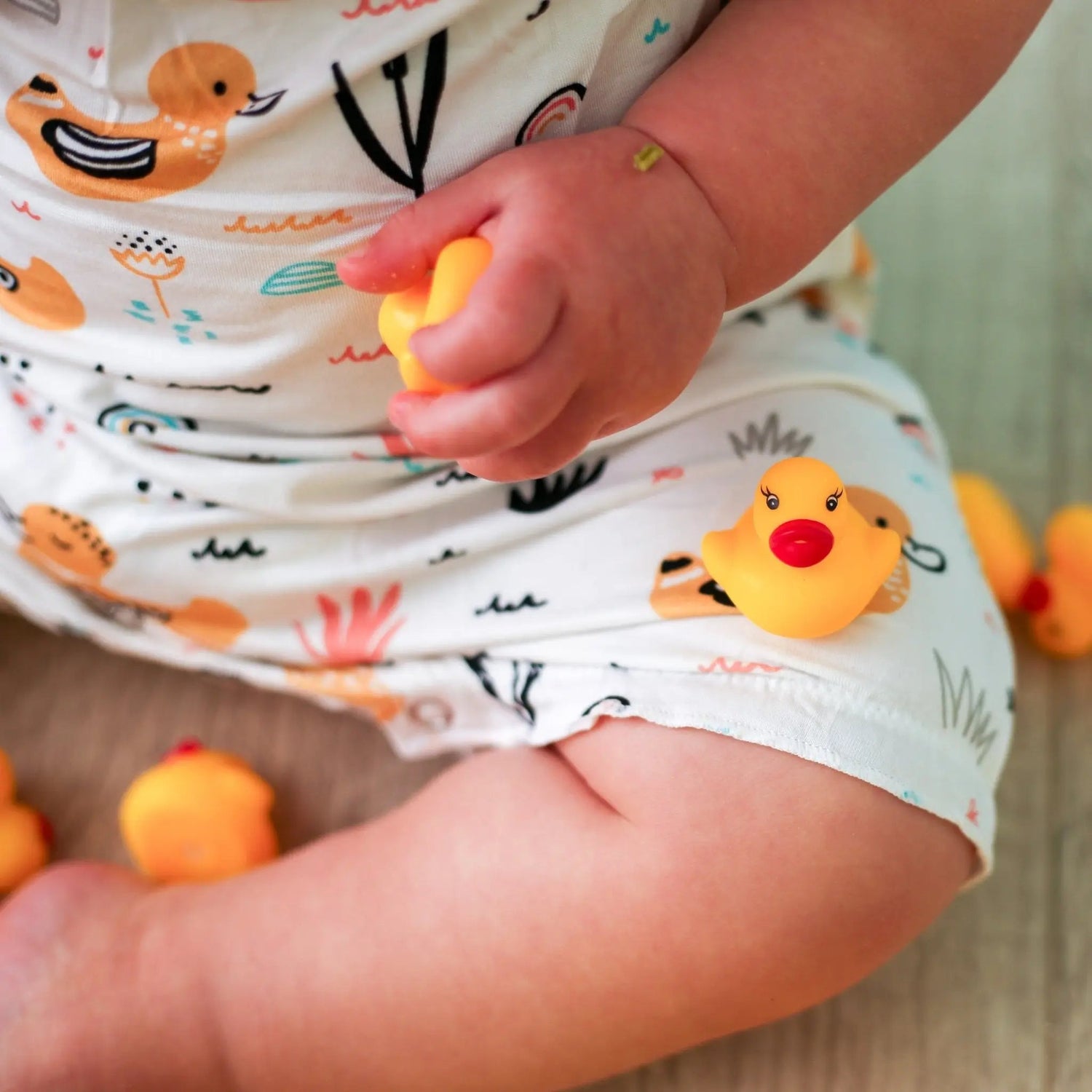 Bestaroo Ducky Daze Bubble Romper - 