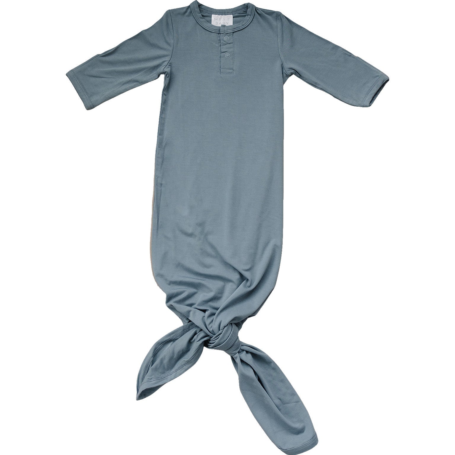 Dusty Blue Bamboo Knot Gown - One-piece garment, Day Dress, Dress | Everetts Place