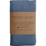 Dusty Blue Bamboo Stretch Swaddle - Textile, Linens, Denim, Blanket, Linen | Everetts Place