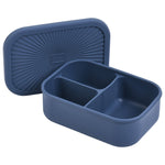 Three Little Tots Dusty Blue Bento Box for Kids or Adults - 