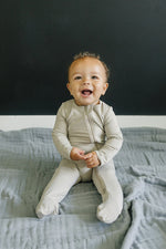 Mebie Baby Dusty Blue Muslin Quilt for Babies and Toddlers by Mebie Baby - 