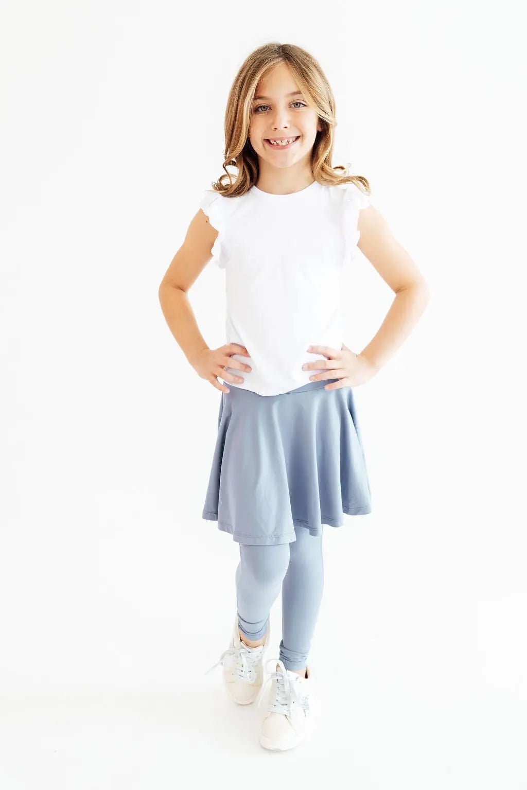 Mila & Rose ® Dusty Blue Twirl Skegging - 