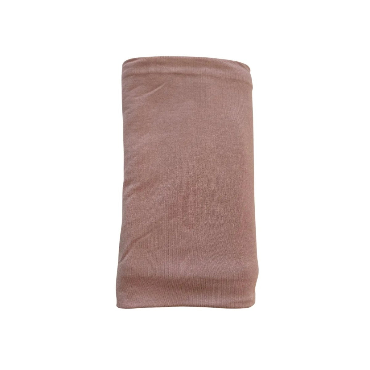 Harp Angel Boutique Dusty Pink Bamboo Stretch Swaddle Blanket for Cozy Newborn Comfort - 