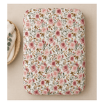 Harp Angel Boutique Dusty Pink Floral Bamboo Changing Pad Cover Everetts Place
