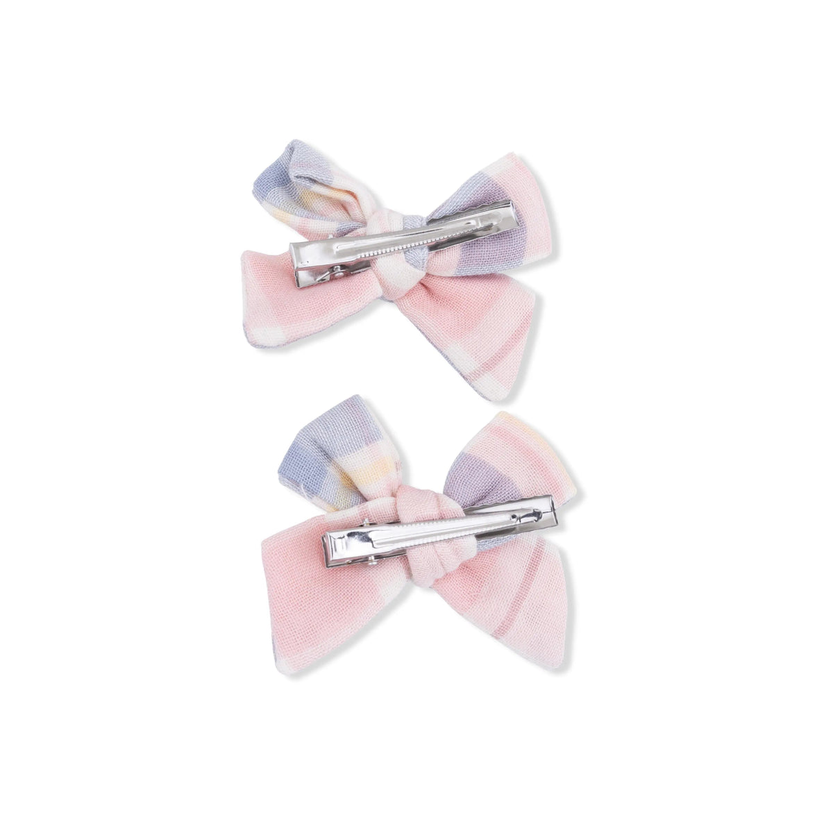 Angel Dear Dusty Plaid - 2 Pack Bow Clips - 