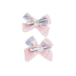 Angel Dear Dusty Plaid - 2 Pack Bow Clips - 