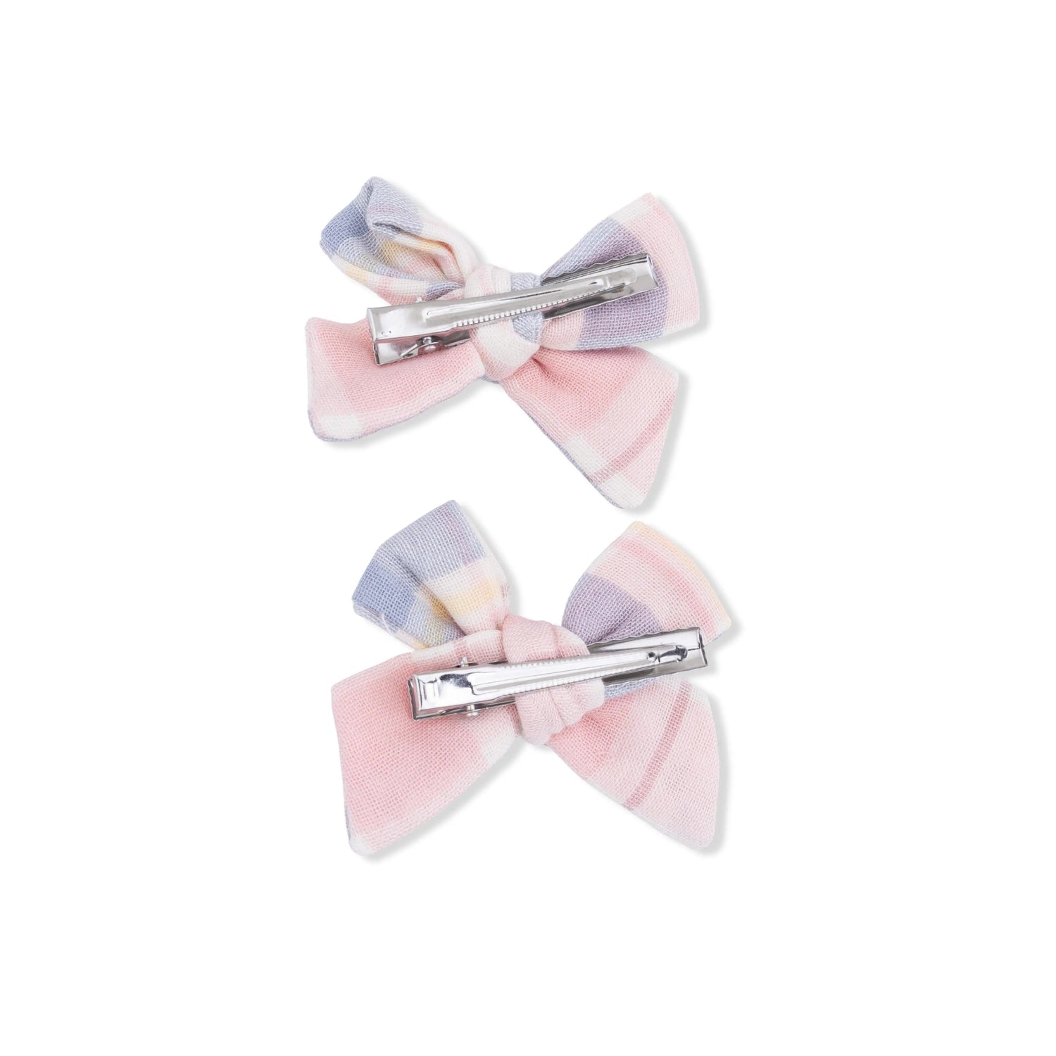 Angel Dear Dusty Plaid - 2 Pack Bow Clips - 