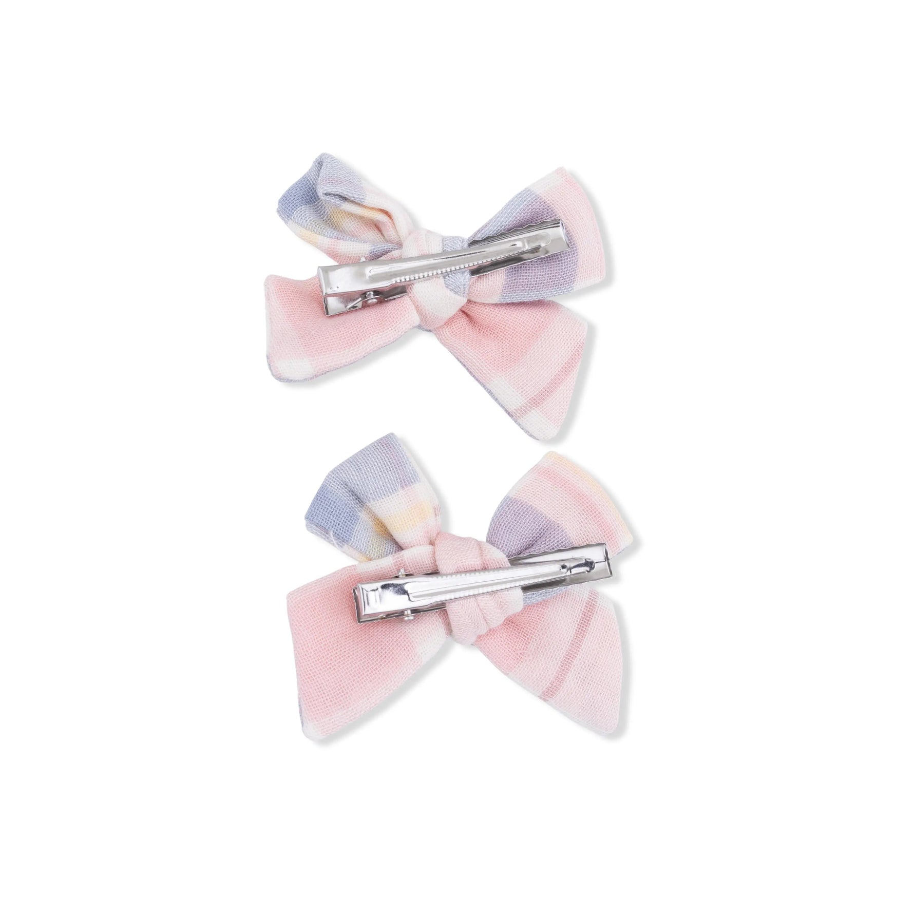 Angel Dear Dusty Plaid - 2 Pack Bow Clips - 