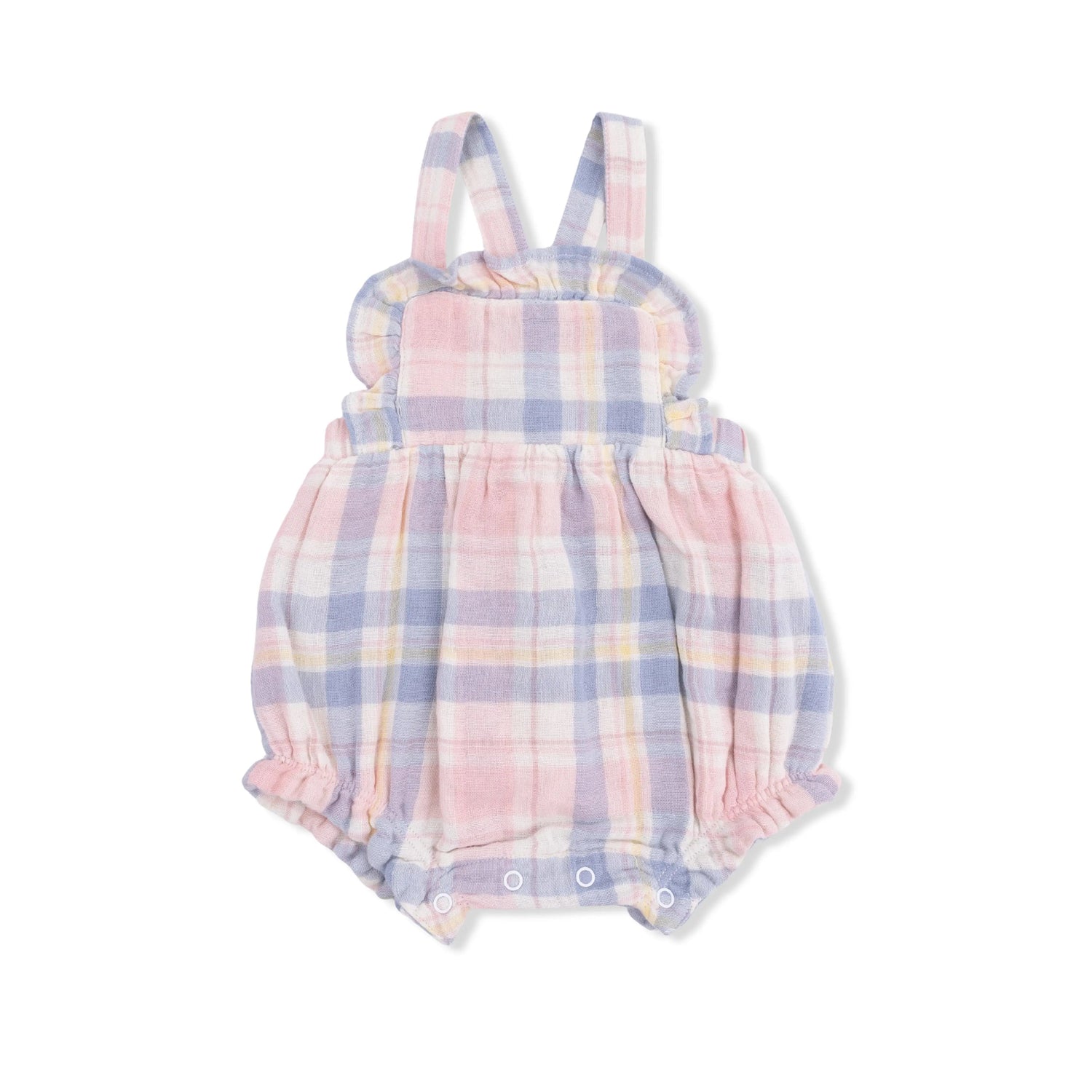 Angel Dear Dusty Plaid - Oxford Bubble - 