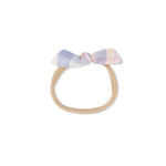 Dusty Plaid - Soft Headband - Bow tie, Headpiece, Headband, Ribbon, Knot | Everetts Place