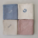 Mebie Baby Dusty Rose Muslin Quilt - 