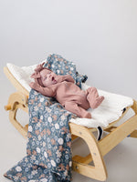 Mebie Baby Dusty Rose Organic Cotton Ribbed ZipperEveretts Place