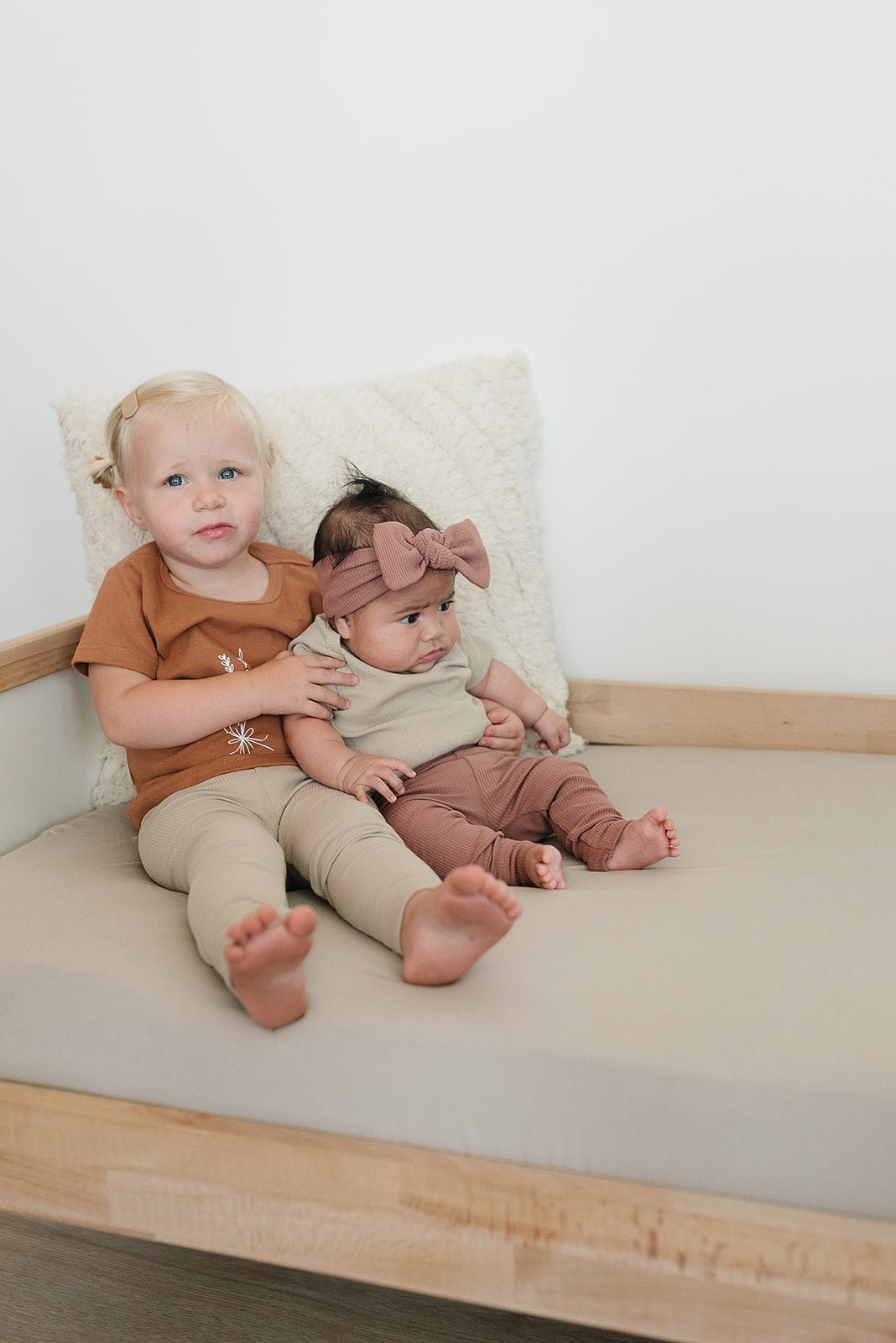 Mebie Baby Dusty Rose Organic Leggings - 