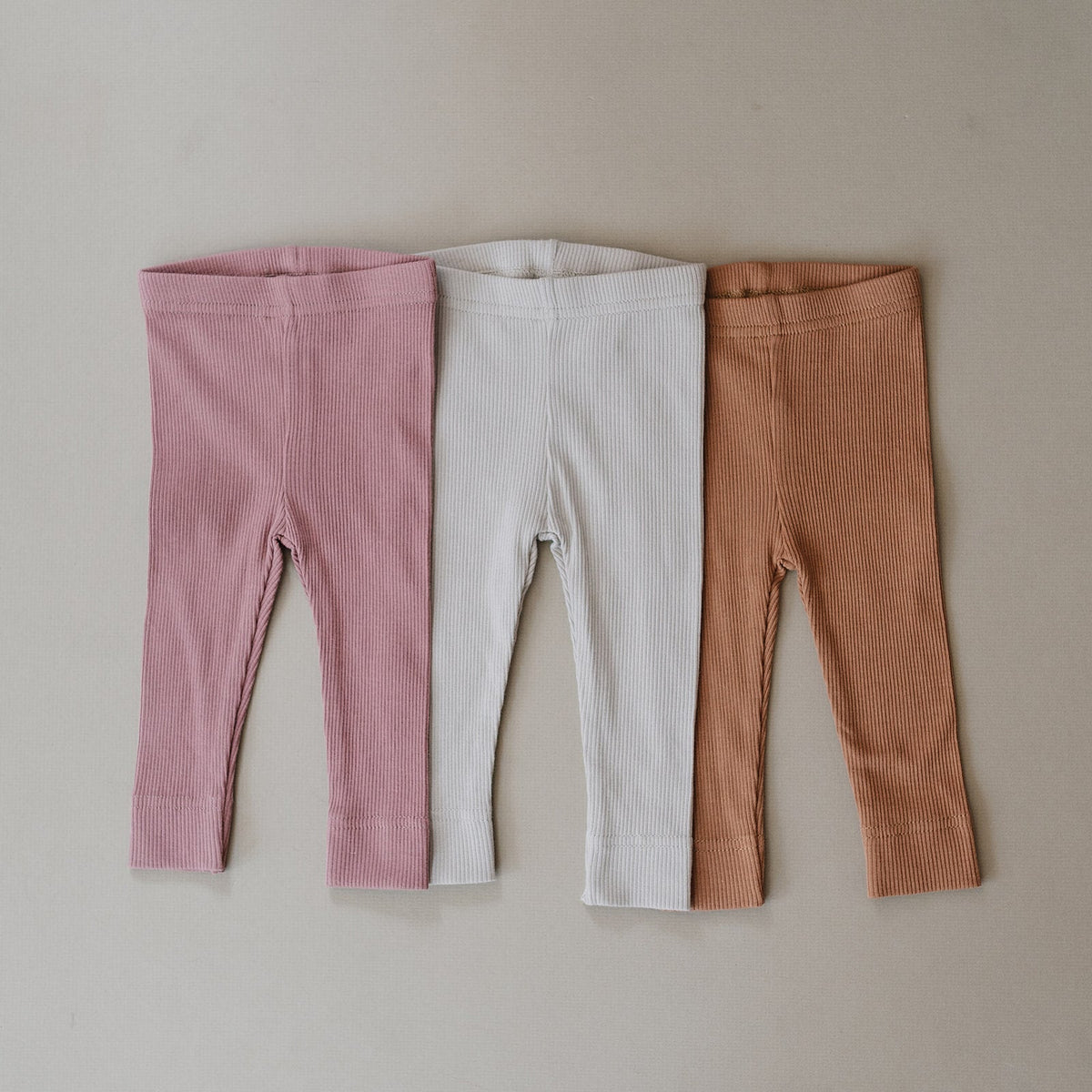 Mebie Baby Dusty Rose Organic Leggings - 