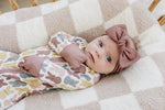 Mebie Baby Dusty Rose Peep Bamboo Zipper - 