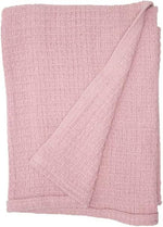 Crover 100% cotton waffle baby blanket for swaddling and stroller coverage.