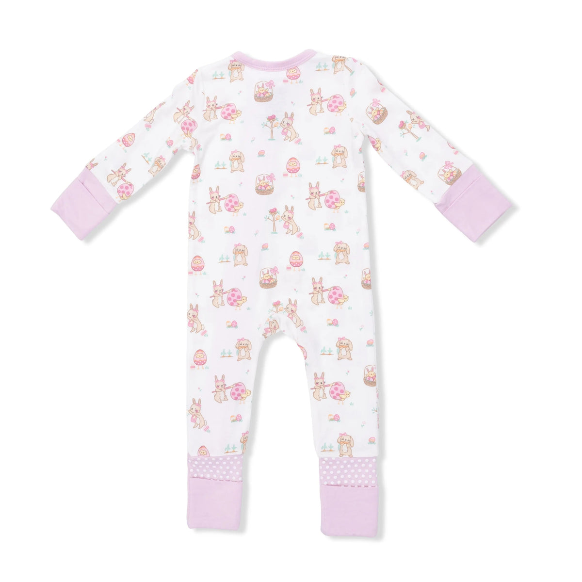 Angel Dear Easter Egg Hunt Pink - Convertible Romper - 