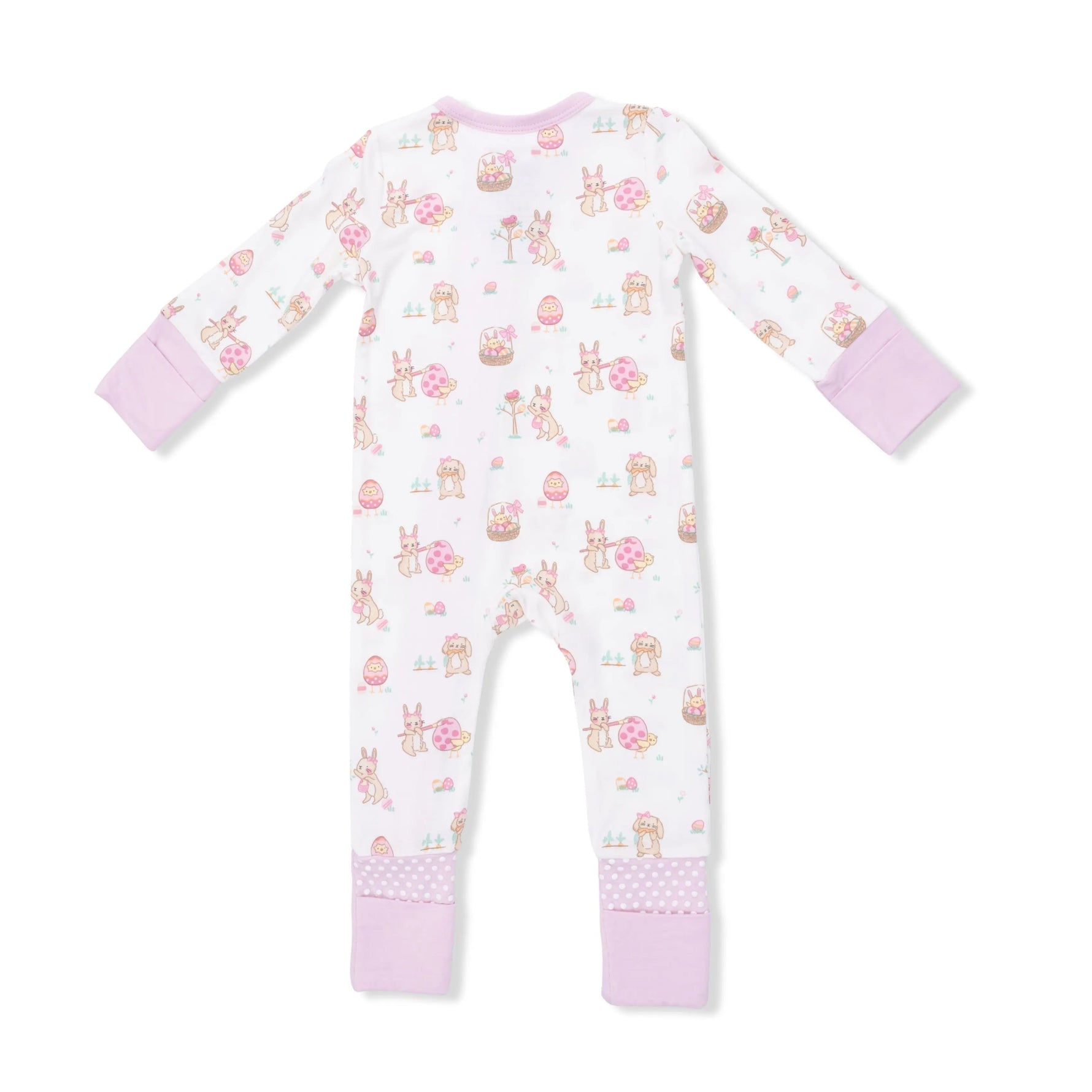 Angel Dear Easter Egg Hunt Pink - Convertible Romper - 