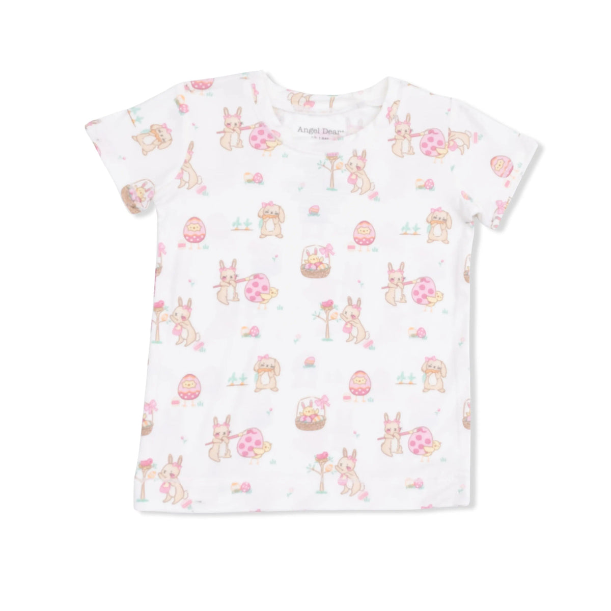 Angel Dear Easter Egg Hunt Pink - Loungewear Short Set - 