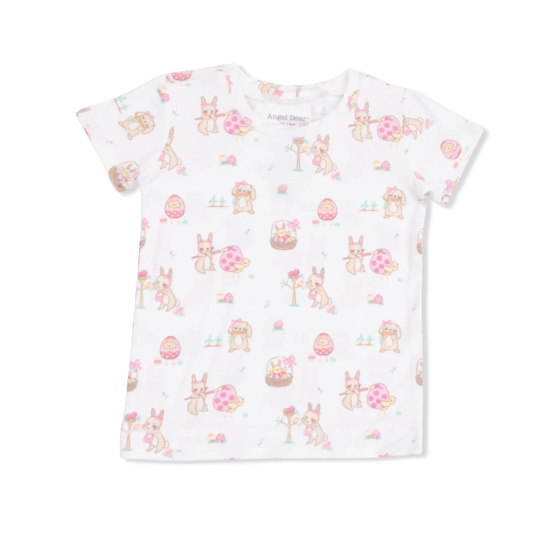 Angel Dear Easter Egg Hunt Pink - Loungewear Short Set - 