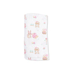 Angel Dear Easter Egg Hunt Pink - Swaddle Blanket - 