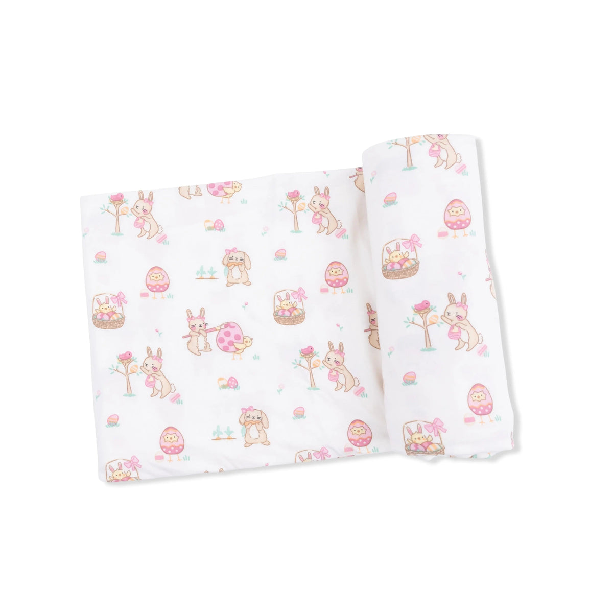 Angel Dear Easter Egg Hunt Pink - Swaddle Blanket - 