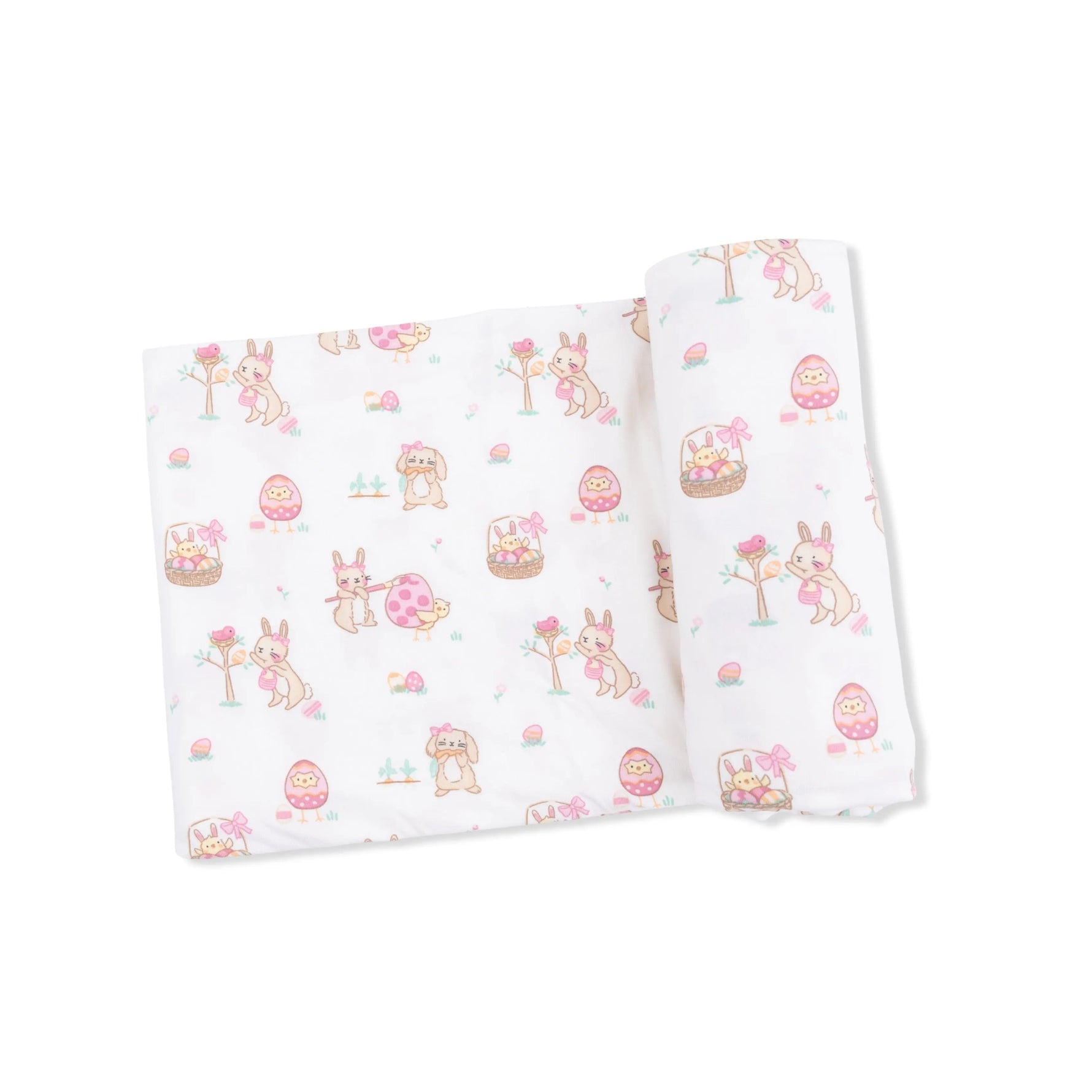 Angel Dear Easter Egg Hunt Pink - Swaddle Blanket - 
