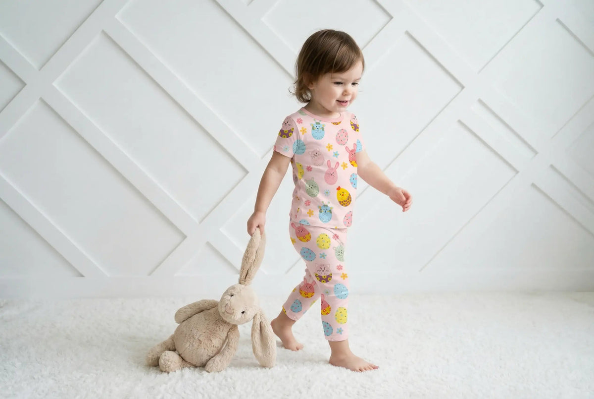 Easter Egg Parade S/S Pajama - Sleeve, Baby & Toddler Clothing, Skin, Child, Textile | Everetts Place