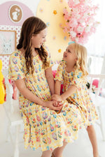 Mila & Rose ® Easter Picnic Smocked Ruffle Dress - 
